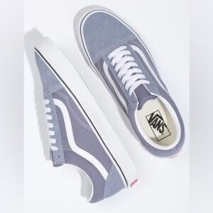 Vans Old Skool Lavender Gray Sneakers | Unisex Y2K Streetwear Skate Shoes